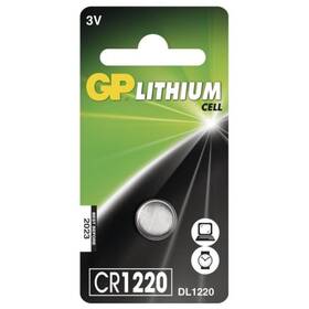 Baterie lithiová GP CR1220, blistr 1ks (B15201)