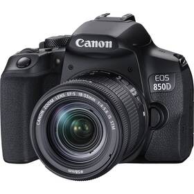 Digitální fotoaparát Canon EOS 850D + 18-55 IS STM (3925C002) černý
