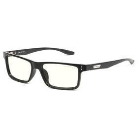 Kancelářské brýle GUNNAR Vertex Onyx, čirá skla (VER-00109) černé