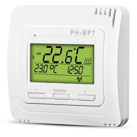 Termostat Elektrobock Bezdrátový vysílač pro podlahové topení (PH-BP7-V) - rozbaleno - 24 měsíců záruka