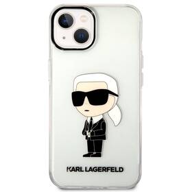 Kryt na mobil Karl Lagerfeld IML Ikonik NFT na Apple iPhone 14 (KLHCP14SHNIKTCT) průhledný