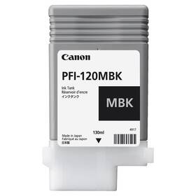 Inkoustová náplň Canon PFI-120MBK, 130 ml, matná černá (2884C001)