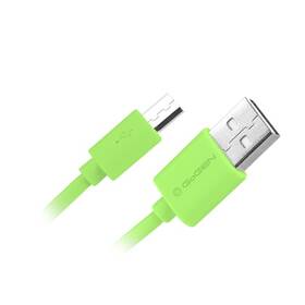 Kabel GoGEN USB/micro USB, 0,9m (MICUSB 100 MM14) zelený