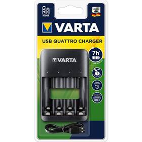 Nabíječka Varta Value USB Quattro Charger pro 4x AA/AAA (57652101401)