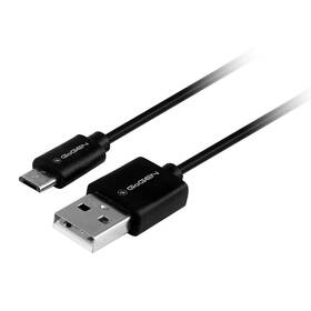 Kabel GoGEN USB / micro USB, 0,5m (MICUSB050MM12) černý