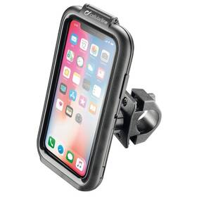 Držák na mobil Interphone na Apple iPhone X/Xs, úchyt na řídítka, voděodolné pouzdro (SMIPHONEX)