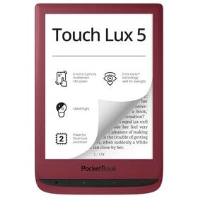 Čtečka e-knih Pocket Book 628 Touch Lux 5 (PB628-R-WW) červená
