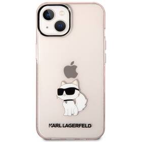 Kryt na mobil Karl Lagerfeld IML Choupette NFT na Apple iPhone 14 (KLHCP14SHNCHTCP) růžový