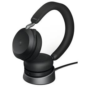 Headset Jabra Evolve2 75, USB-A, MS Stereo Stand (27599-999-989) černý