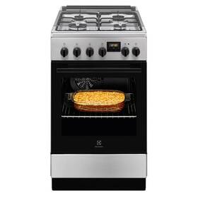 Kombinovaný sporák Electrolux LKK540201X nerez