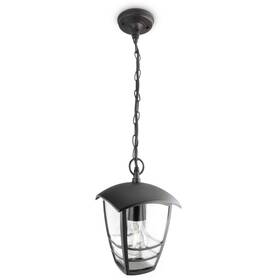 Závěsné svítidlo Philips Creek, 1xE27 (8718291443506) černé