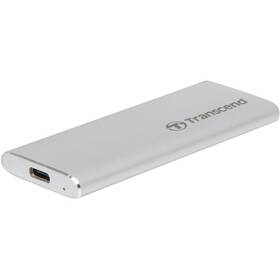 SSD externí Transcend ESD240C 120GB (TS120GESD240C) stříbrný