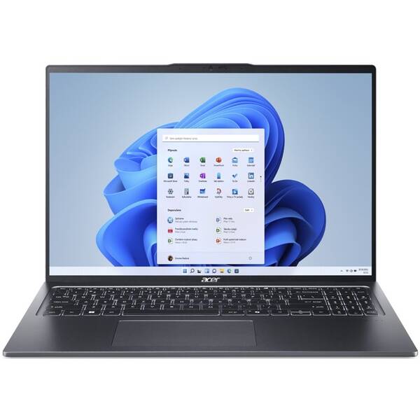 Notebook Acer Swift Go 16 (SFG16-72-75LU) šedá barva
