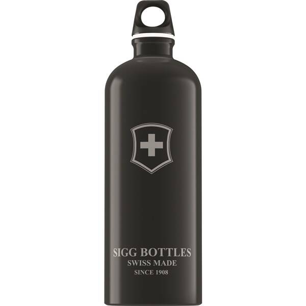 Láhev na pití Sigg Black 1l černá barva
