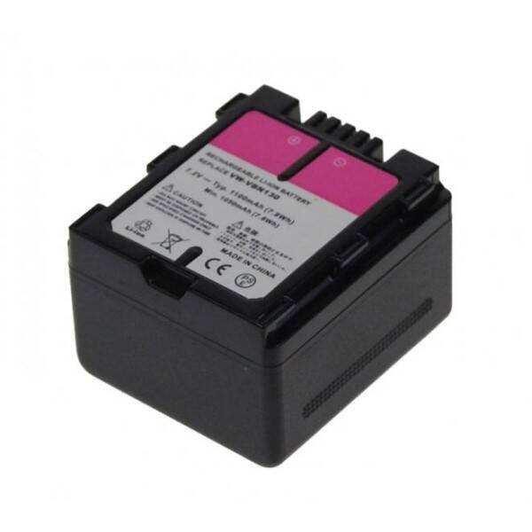 Akumulátor pro video/foto Avacom VW-VBN130 Li-ion 7.2V 1100mAh 7.9Wh černá barva
