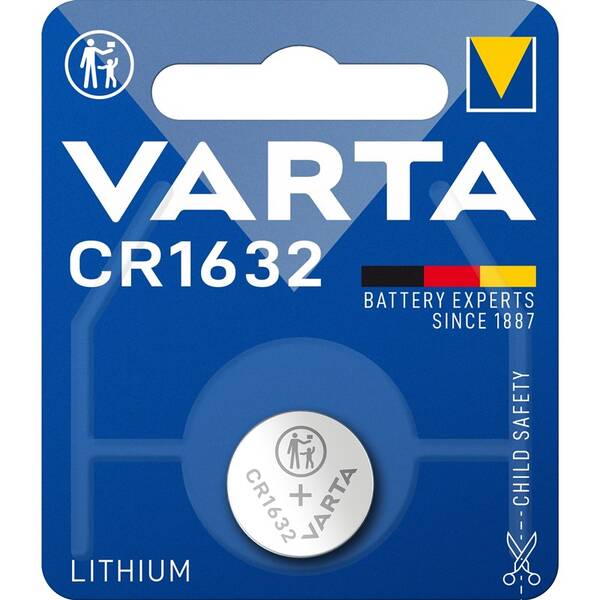 Baterie lithiová Varta CR1632, blistr 1ks 
