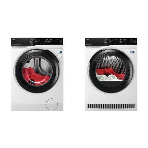 Set výrobků AEG LFR73844VC + TR838H4CC 
