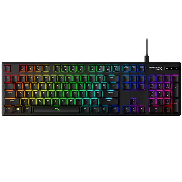 Klávesnice HyperX Alloy Origins Red Switch, US černá barva
