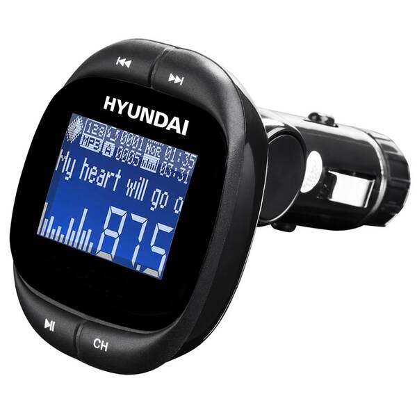 FM Transmitter Hyundai FMT 350 CHARGE černá barva
