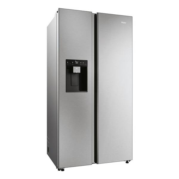 Americká lednice Haier HSW79F18CIMM nerez
