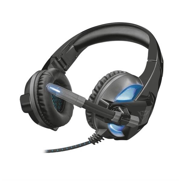 Headset Trust GXT 410 Rune Illuminated černá barva
