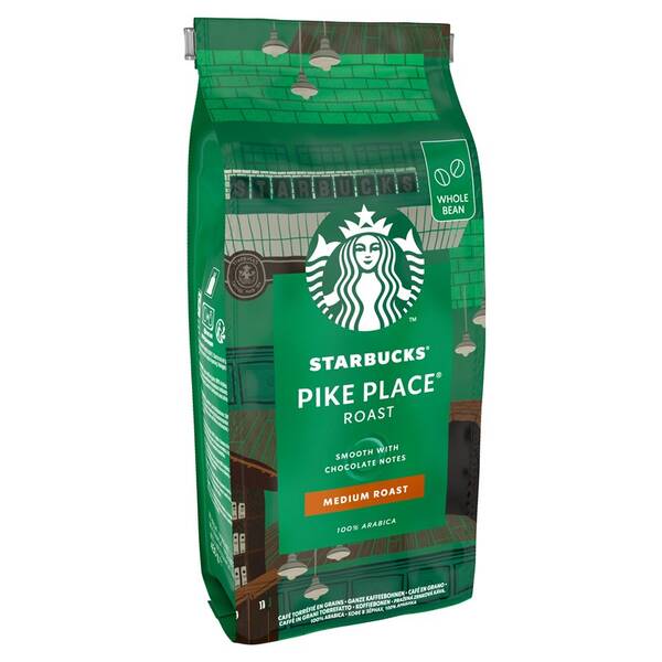 Káva zrnková Starbucks Pike Place Espresso Roast 450 g 
