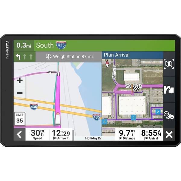 Navigační systém GPS Garmin dēzl LGV1010 Live Traffic černá barva
