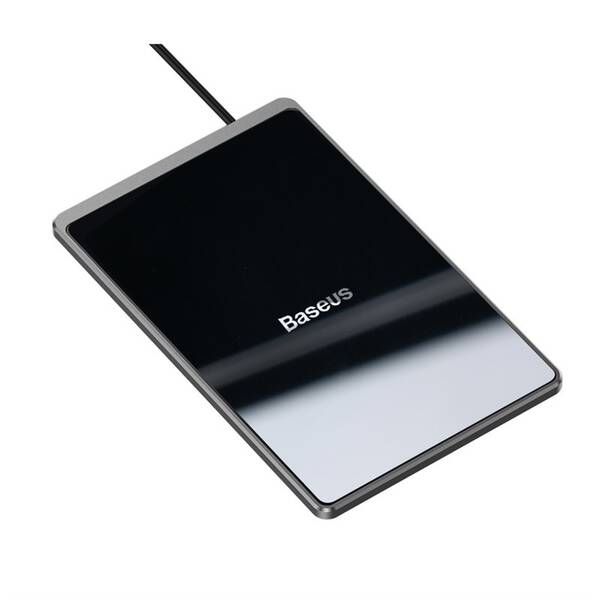 Bezdrátová nabíječka Baseus Ultra-thin Card 15W černá barva
