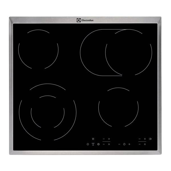 Sklokeramická varná deska Electrolux EHF6346XOK černá barva
