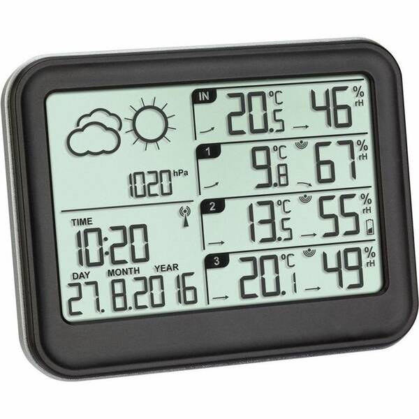 Meteorologická stanice TFA 35.1142.01, View černá barva
