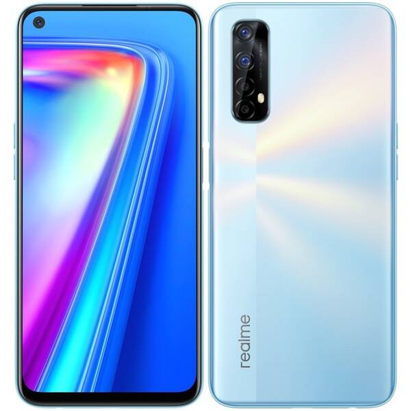 Mobilní telefon realme 7 128 GB - ZÁNOVNÍ - 12 měsíců záruka bílá barva
