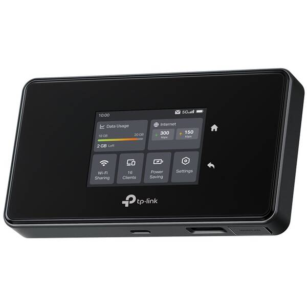 Router TP-Link M8550 5G Mobile Wi-Fi černá barva
