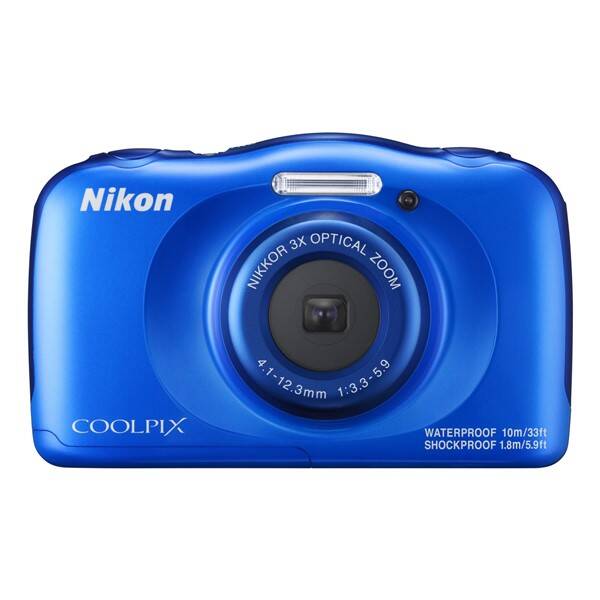 Digitální fotoaparát Nikon W100 BACKPACK KIT modrá barva
