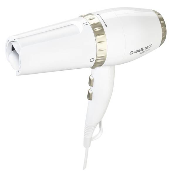Fén Wellneo AIRPRO 2IN1 bílá barva
