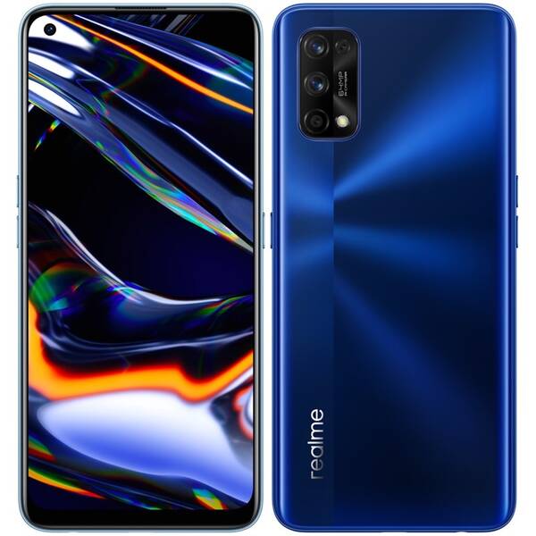 Mobilní telefon realme 7 Pro modrá barva
