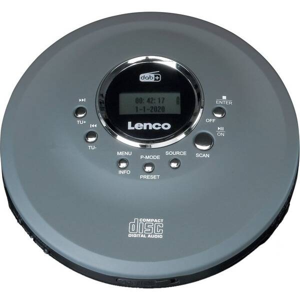 Discman Lenco CD-400 šedá barva
