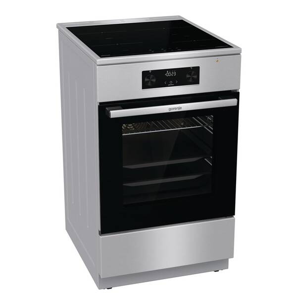 Indukční sporák Gorenje GEIT5C61XPG nerez
