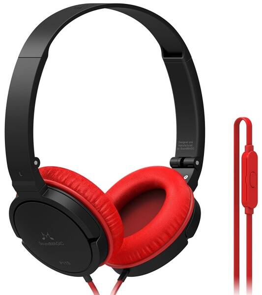 Sluchátka SoundMAGIC P11S černá barva
