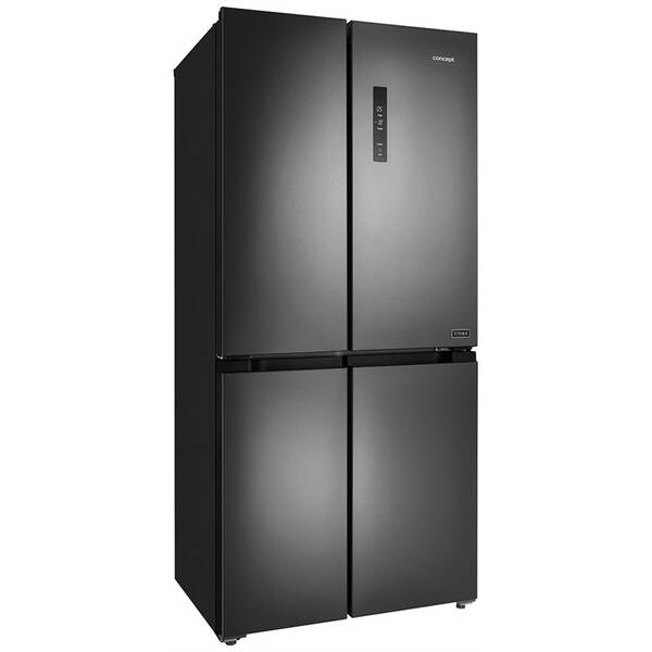 Americká lednice Concept LA8383ds černá barva
