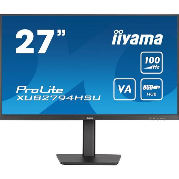 Monitor IIYAMA ProLite XUB2794HSU-B6 černá barva
