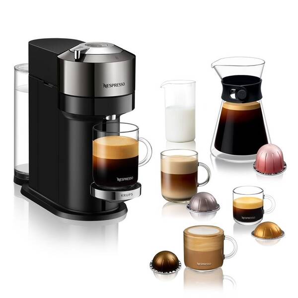 Kapslový kávovar Krups XN910C10 černá barva
