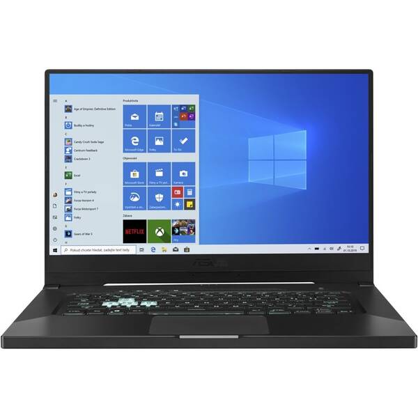 Notebook Asus TUF Dash F15 (FX516PR-AZ019T) šedá barva

