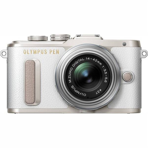 Digitální fotoaparát Olympus E-PL8 + 14-42 Kit stříbrná barva
