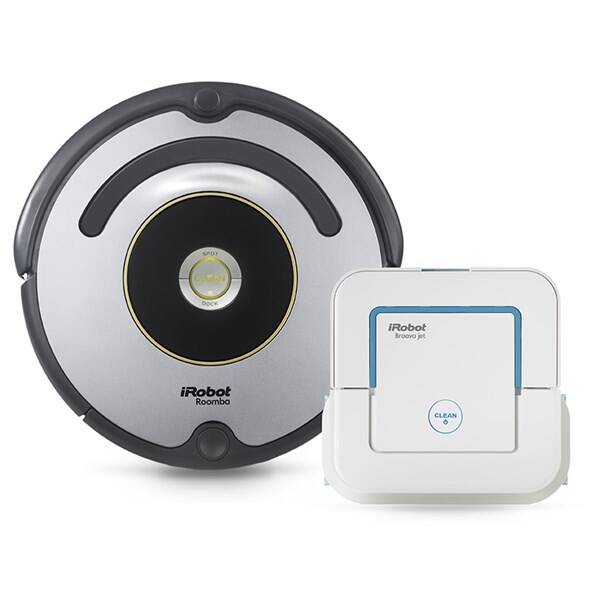 Robotický vysavač iRobot Roomba 616 + Braava jet 240 
