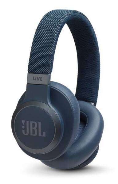 Sluchátka JBL LIVE 650BTNC modrá barva
