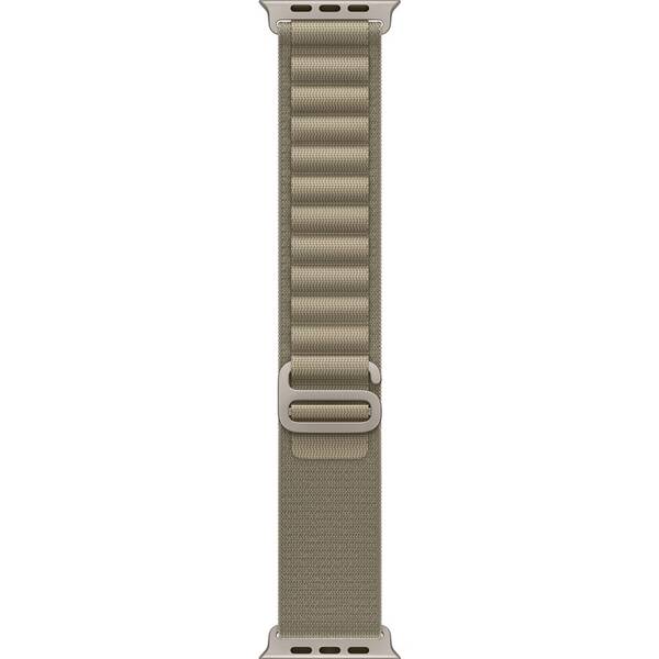 Řemínek Apple 49mm olivový alpský tah - Small 
