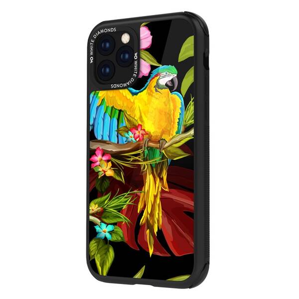 Kryt na mobil White Diamonds Jungle Parrot na Apple  iPhone 11 
