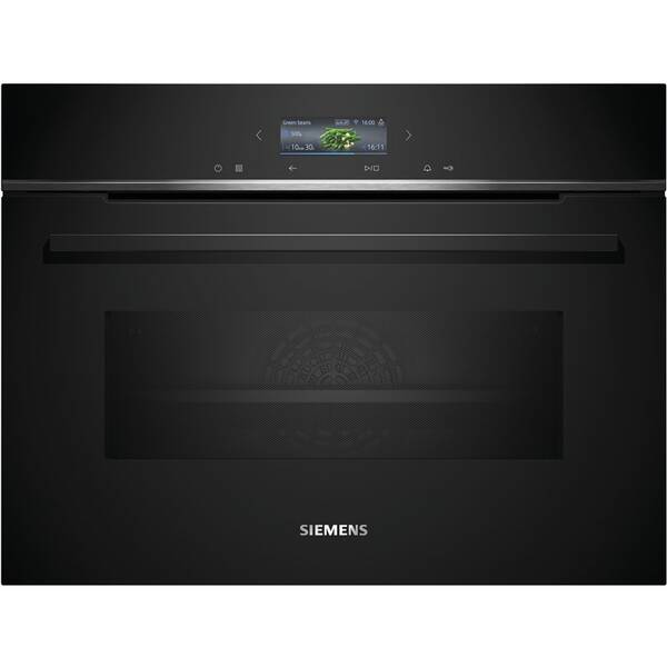 Kompaktní trouba Siemens CM724G1B1 černá barva
