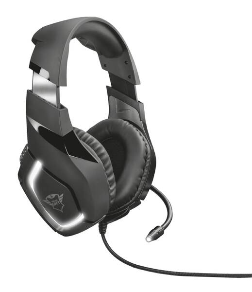 Headset Trust GXT 380 Doxx Illuminated Gaming černá barva
