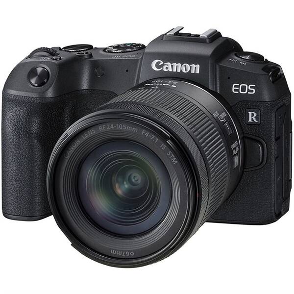Digitální fotoaparát Canon RP + RF 24-105 f/4-7.1 IS STM černá barva
